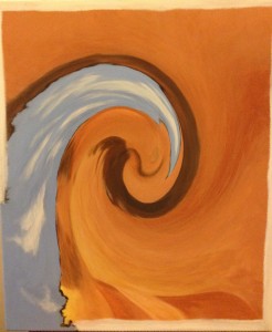 My latest painting manipulation. 2012 Titled Earth, Wind, Fire and Water. The four elements of astrology.